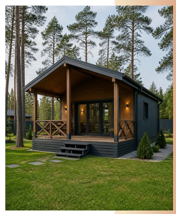 Дачные домики под ключ в Донецке по цене от 492660 р. | БытовкаПрофи-Днк