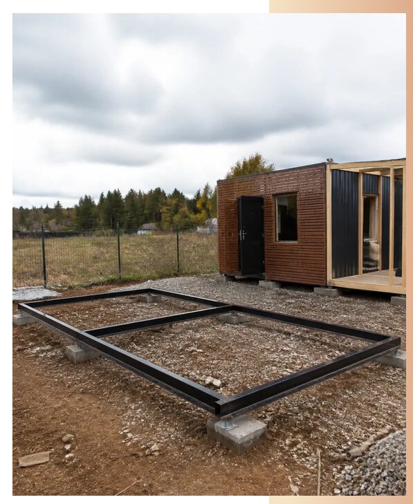 Фундамент для бытовки в Донецке по цене от 16422 р. | БытовкаПрофи-Днк